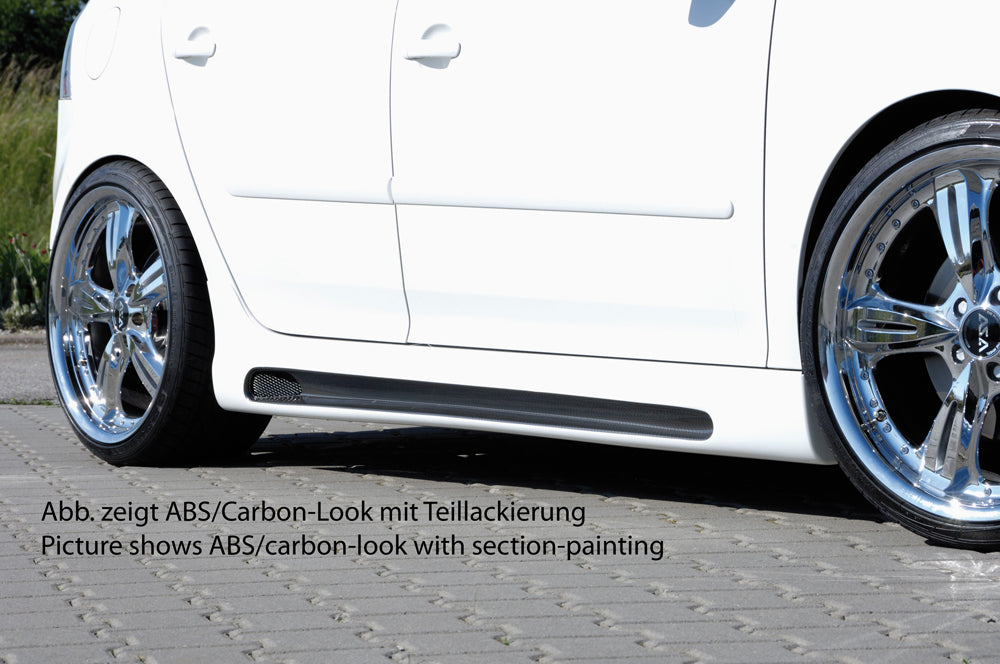 Rieger Seitenschweller für VW Golf 5 5-tür.