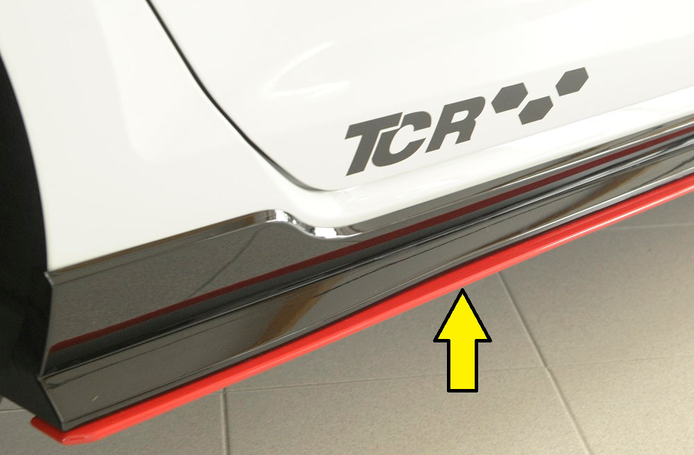 Rieger Seitenschwelleransatz für VW Golf 7 GTI-TCR 3-tür.