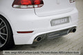 Rieger Heckschürzenansatz für VW Golf 6 GTD 3-tür.