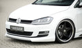 Rieger Spoilerlippe für VW Golf 7 3-tür.