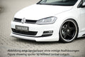 Rieger Spoilerlippe für VW Golf 7 3-tür.
