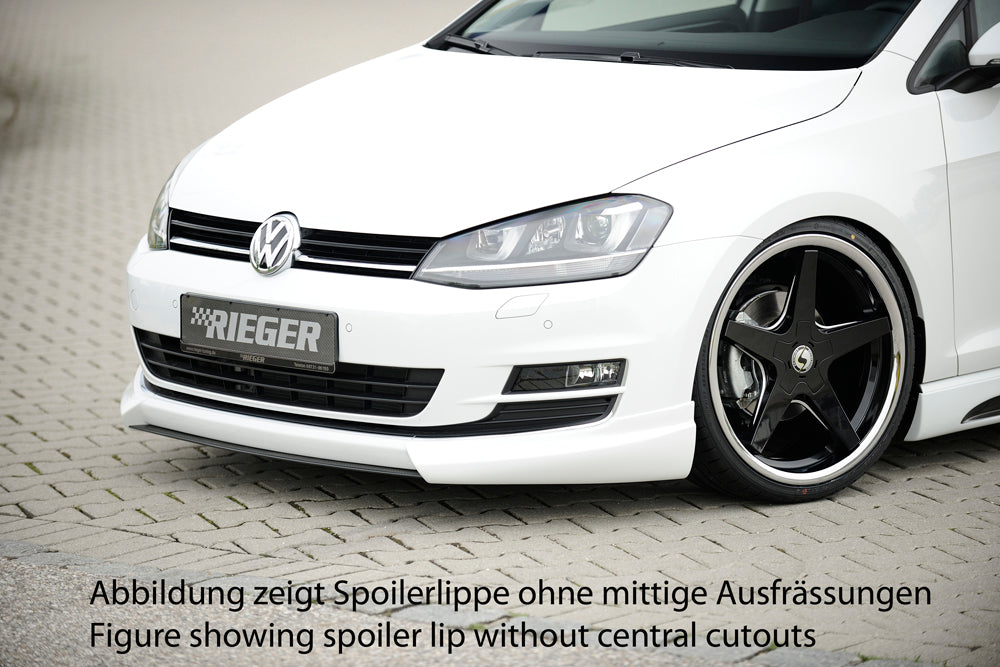 Rieger Spoilerlippe für VW Golf 7 3-tür.