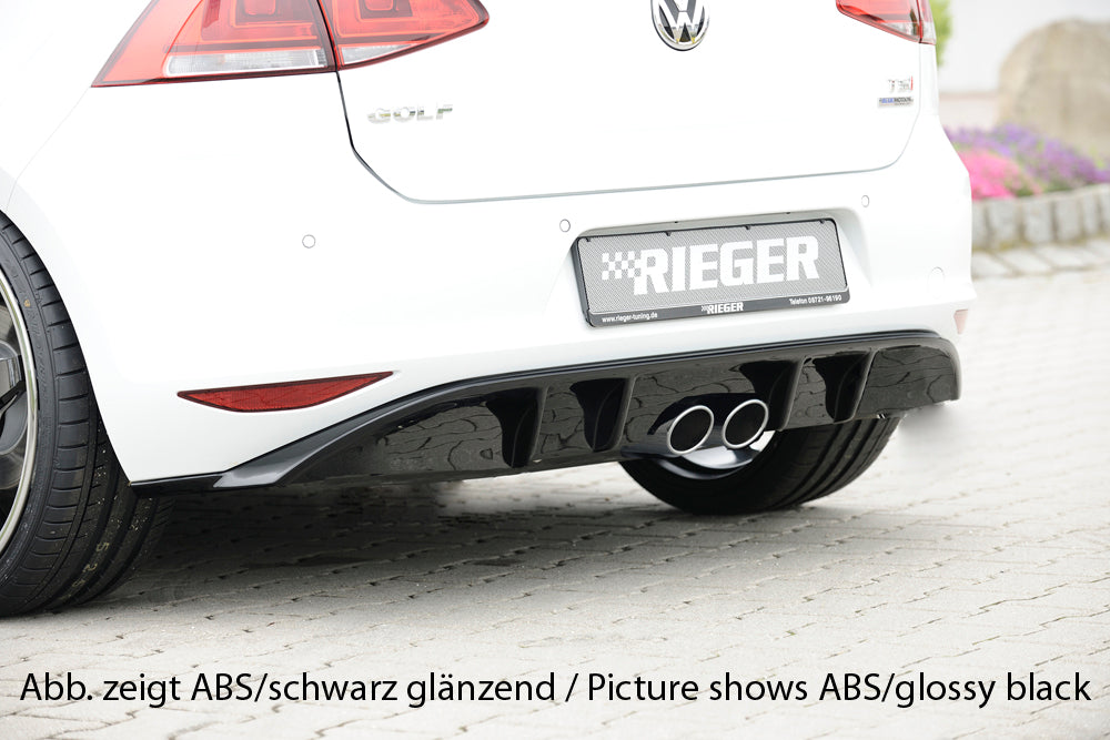 Rieger Heckeinsatz für VW Golf 7 3-tür.