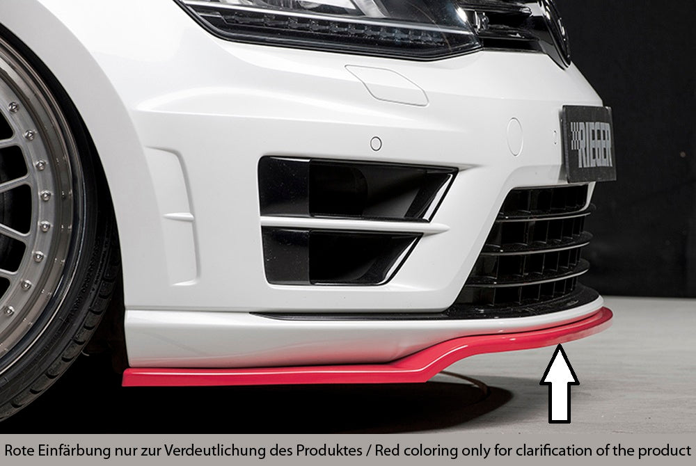 Rieger Spoilerschwert nur für R / R-Line für VW Golf 7 R 3-tür.