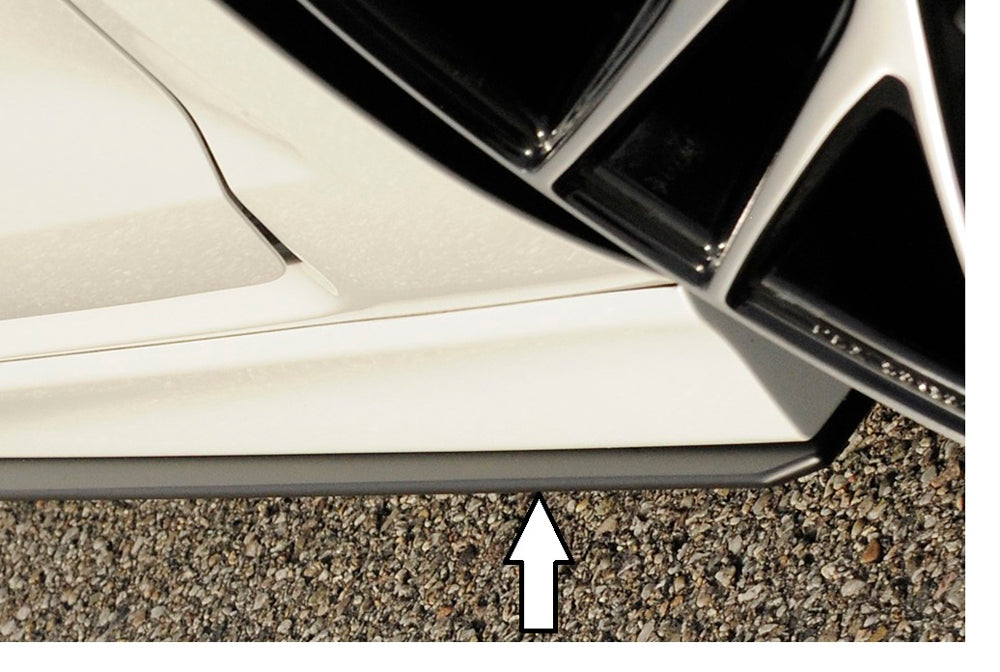 Rieger Seitenschwelleransatz für VW Golf 7 GTD 3-tür.