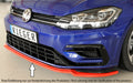 Rieger Spoilerschwert nur für R / R-Line für VW Golf 7 R 3-tür.