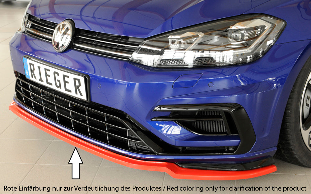 Rieger Spoilerschwert nur für R / R-Line für VW Golf 7 R 3-tür.