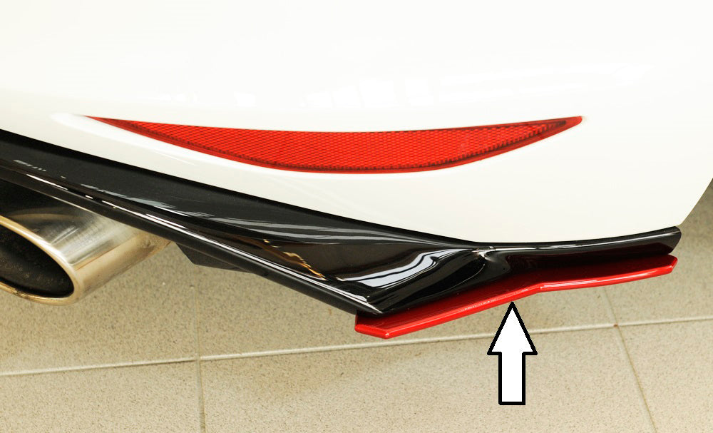 Rieger Heckschürzenansatz seitlich rechts für VW Golf 7 GTD 3-tür.