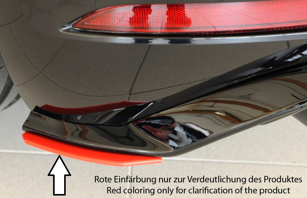 Rieger Heckschürzenansatz seitlich links für VW Golf 7 GTI 3-tür.