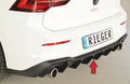 Rieger Heckeinsatz für VW Golf 8 GTI 5-tür.