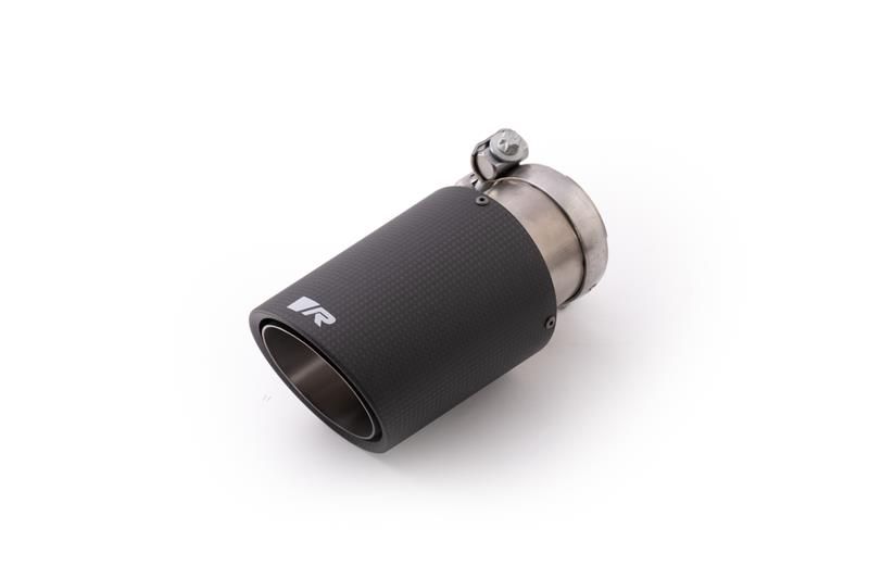Remus 1 Carbon Endrohr Ø 84 mm schräg, Innenaufbau Titan, mit einstellbarem Kugelanschluss für _Endrohre 1 Endrohr Carbon | EG-Gutachten/ABE