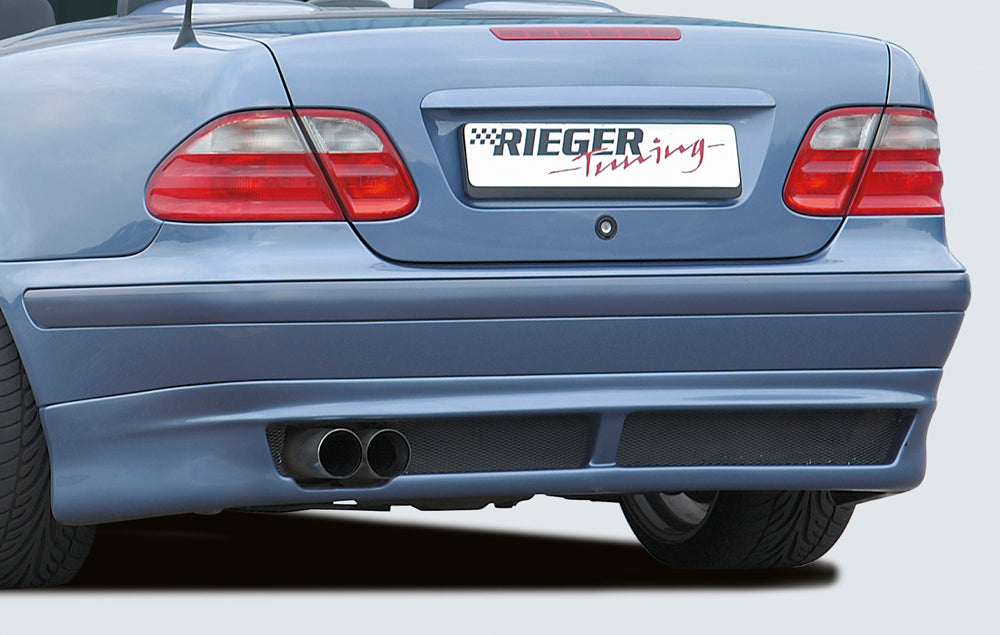 Rieger Heckansatz für Mercedes CLK (W208) Cabrio