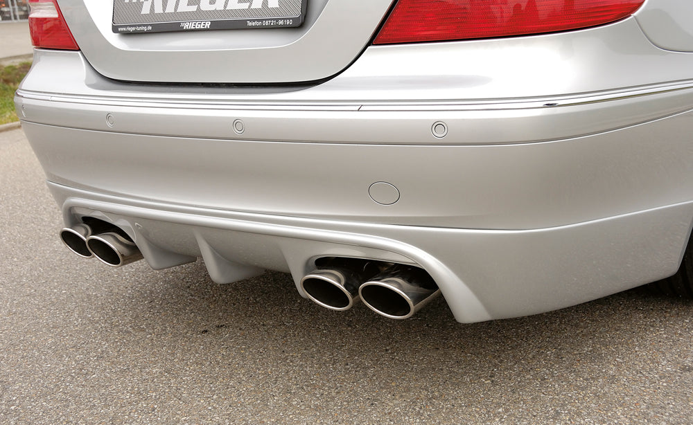 Rieger Heckschürzenansatz für Mercedes CLK (W209) Cabrio