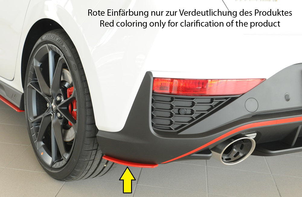 Rieger Heckschürzenansatz seitlich links für Hyundai i30 N  (PDE) 5-tür. (Schrägheck)