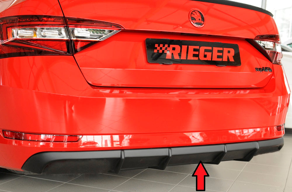 Rieger Heckeinsatz für Skoda Superb III (3T/3V) Combi