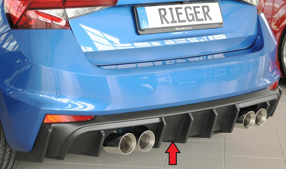 Rieger Heckeinsatz für Skoda Fabia (PJ) Schrägheck