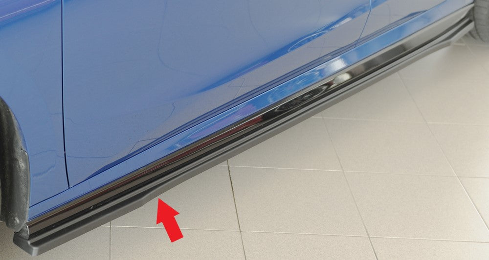 Rieger Seitenschwelleransatz für Skoda Fabia (PJ) Monte Carlo Schrägheck