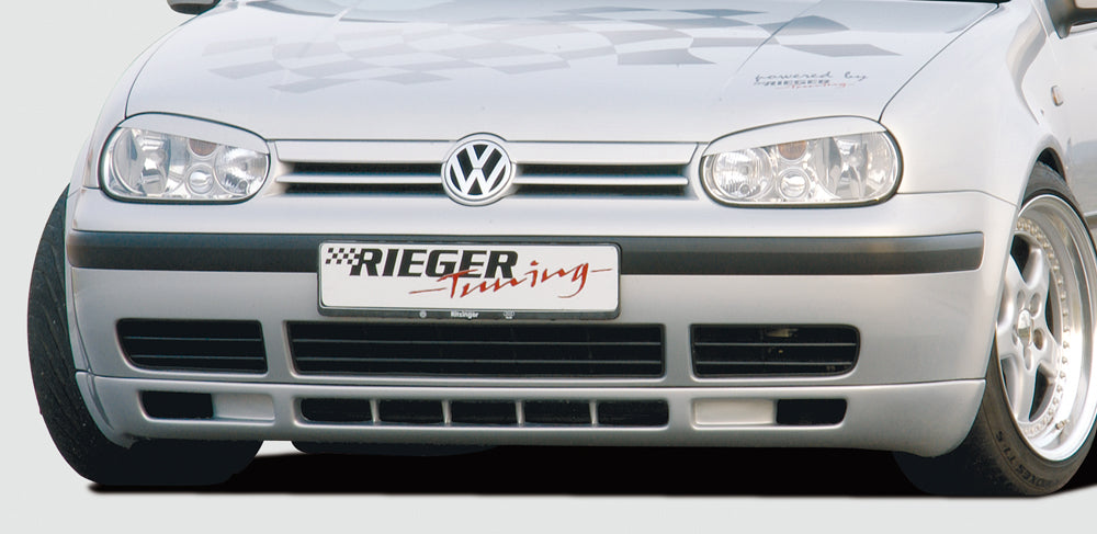 Rieger Spoilerlippe V6-Look (0080593) für VW Golf 4 3-tür.