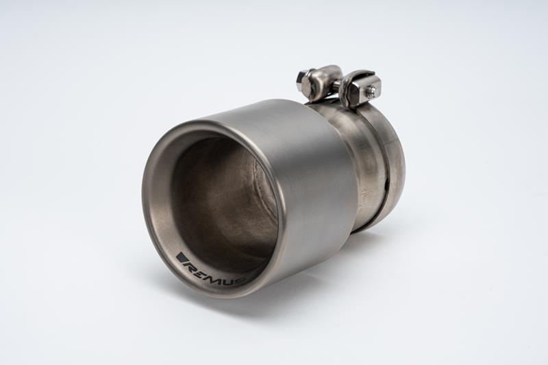 Remus 1 Titan-Endrohr One-Piece-Technology Ø 100 mm gebürstet für _Endrohre 1 Endrohr 100mm