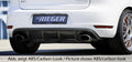Rieger Heckeinsatz für VW Golf 6 GTD 3-tür.