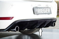 Rieger Heckeinsatz für VW Golf 6 GTI 3-tür.