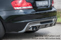 Rieger Heckeinsatz für BMW 1er E82, E88  (182 / 1C) Cabrio