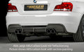 Rieger Heckeinsatz für BMW 1er E82, E88  (182 / 1C) Cabrio