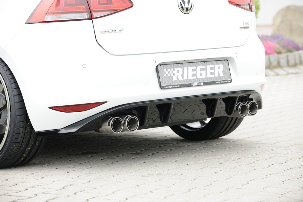 Rieger Heckeinsatz für VW Golf 7 3-tür.