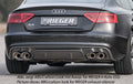 Rieger Heckeinsatz für Audi A5 (B8/B81) Sportback