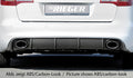 Rieger Heckeinsatz für Audi A6 (4F) Avant