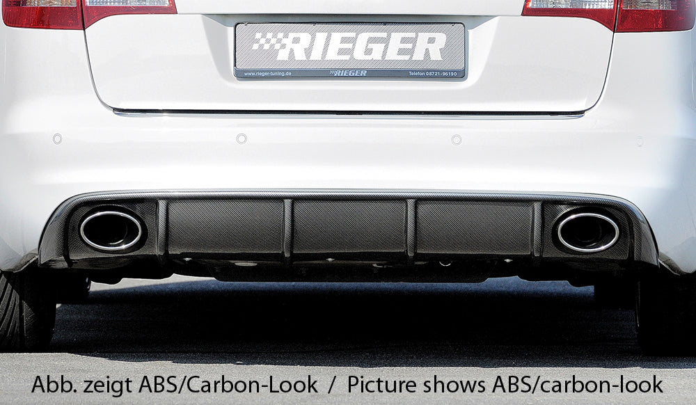 Rieger Heckeinsatz für Audi A6 (4F) Avant
