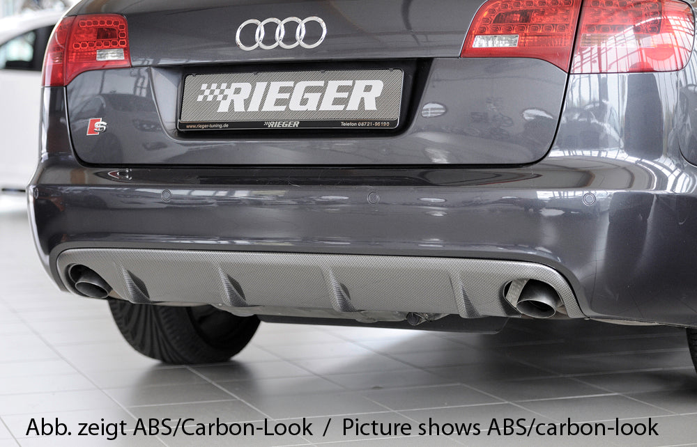 Rieger Heckeinsatz für Audi A6 (4F) Avant