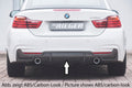 Rieger Heckeinsatz (nur 435i / 440i) für BMW 4er F32  (3C) Coupé (3-tür.)