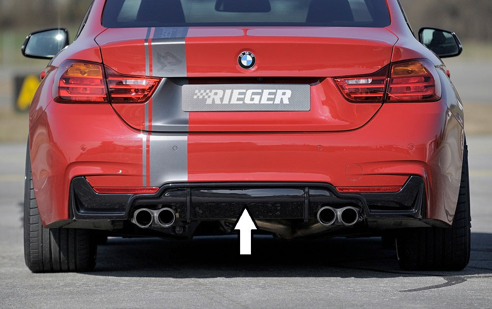Rieger Heckeinsatz für BMW 4er F32  (3C) Coupé (3-tür.)