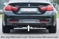Rieger Heckeinsatz für BMW 4er F32  (3C) Coupé (3-tür.)