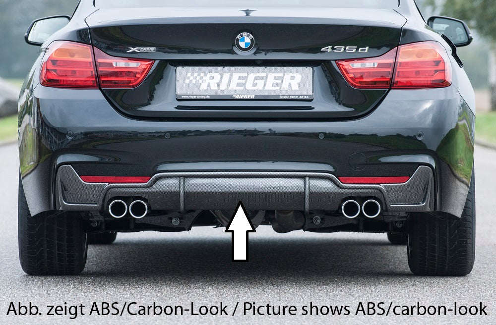 Rieger Heckeinsatz für BMW 4er F32  (3C) Coupé (3-tür.)