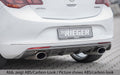 Rieger Heckeinsatz für Opel Astra J 5-tür.
