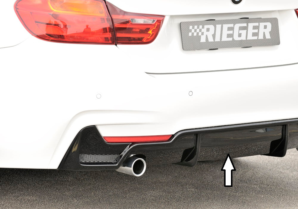 Rieger Heckeinsatz für BMW 4er F32  (3C) Coupé (3-tür.)