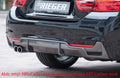 Rieger Heckeinsatz für BMW 4er F32  (3C) Coupé (3-tür.)