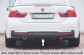 Rieger Heckeinsatz (nur 435i / 440i) für BMW 4er F32  (3C) Coupé (3-tür.)