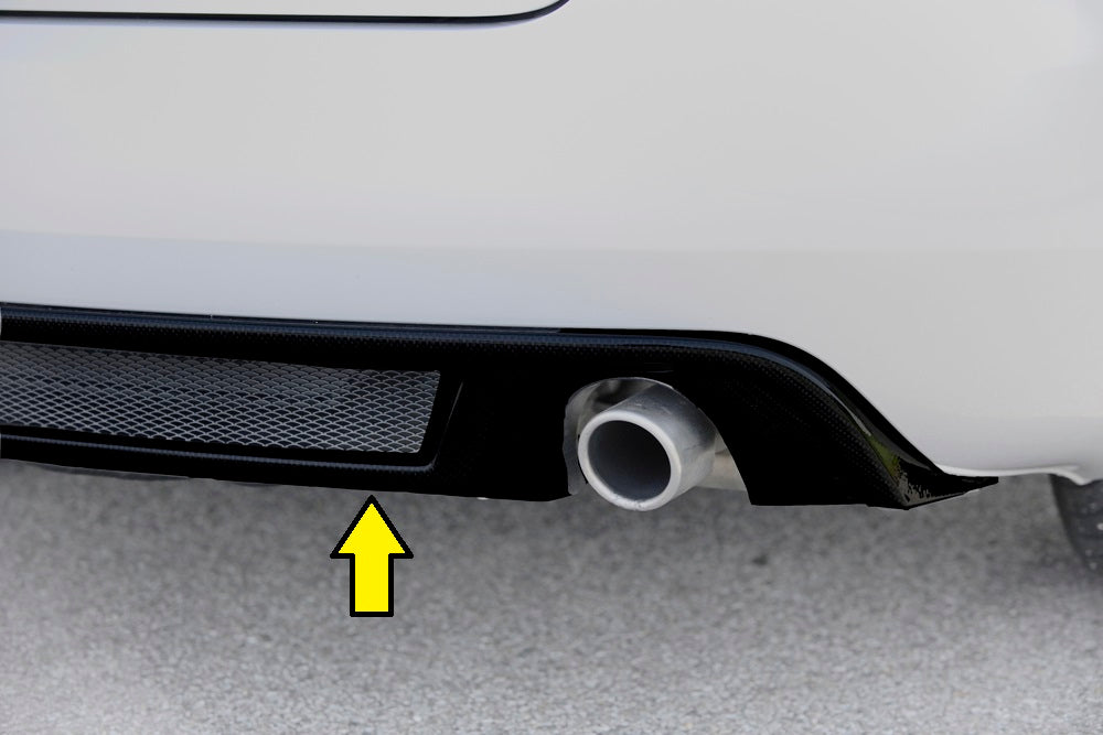 Rieger Heckeinsatz (GBL-55268) für Audi A4 (8H) Cabrio