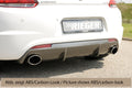 Rieger Heckeinsatz für R-Line Heckschürze für VW Scirocco 3 (13) 2-tür.