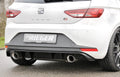 Rieger Heckeinsatz für Seat Leon FR (5F) 3-tür. (SC)