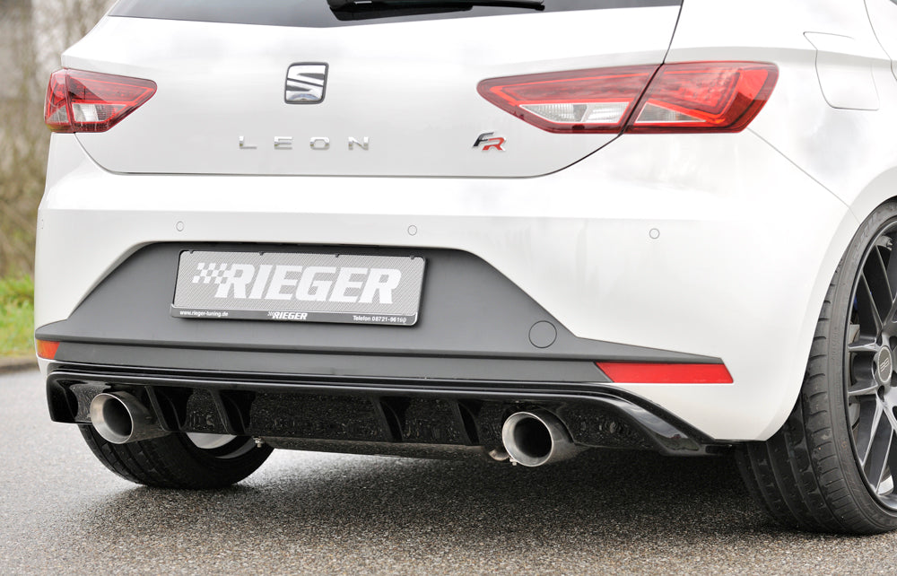 Rieger Heckeinsatz für Seat Leon FR (5F) 3-tür. (SC)