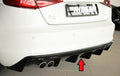 Rieger Heckeinsatz (GBL56786) für Audi A3 (8V) 3-tür. (Schrägheck 8V1)