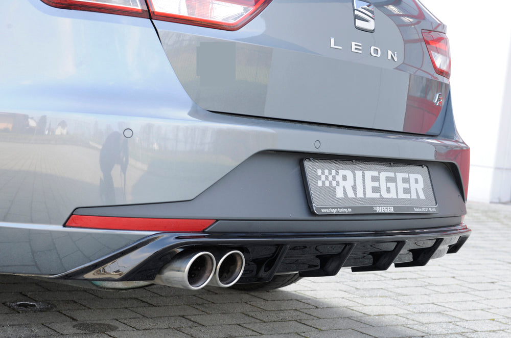 Rieger Heckeinsatz für Seat Leon FR (5F) 5-tür. (ST/Kombi)