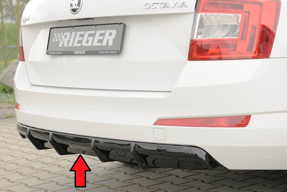 Rieger Heckeinsatz für Skoda Octavia (5E) Combi
