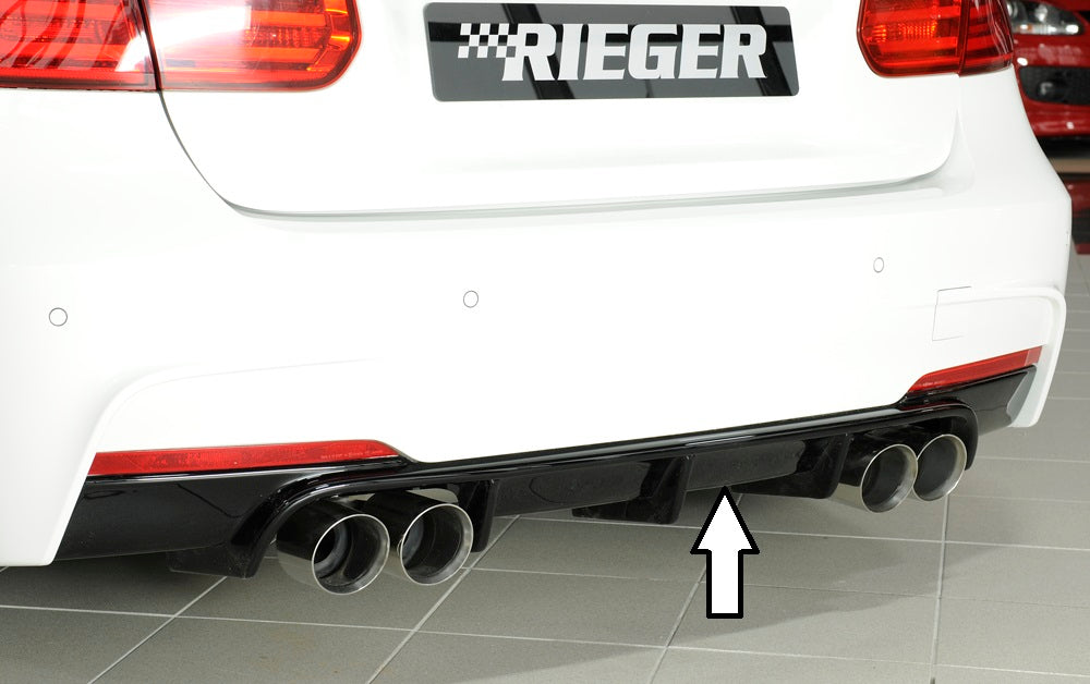 Rieger Heckeinsatz für BMW 3er F30  (3L) Lim.