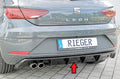 Rieger Heckeinsatz für Seat Leon FR (5F) 3-tür. (SC)