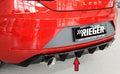 Rieger Heckeinsatz für Seat Leon FR (5F) 3-tür. (SC)